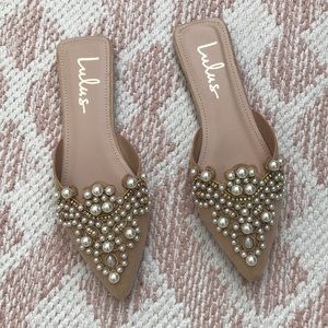 Lulus pearl mules